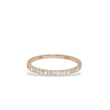 Load image into Gallery viewer, ROSE GOLD NATURAL DIAMOND ANNIVERSARY RING