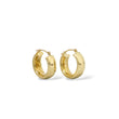 Load image into Gallery viewer, YELLOW GOLD SMOOTH HOOP EARRINGS