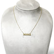 Load image into Gallery viewer, YELLOW GOLD MAMA NECKLACE