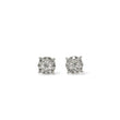 Load image into Gallery viewer, WHITE GOLD NATURAL DIAMONDS STUD EARRINGS