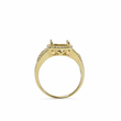 Load image into Gallery viewer, YELLOW GOLD SEMI MOUNT RING SETTING FOR SQUARE STONE