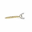 Load image into Gallery viewer, TWO TONE GOLD SOLITAIRE RING SETTING