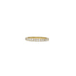 Load image into Gallery viewer, YELLOW GOLD WEDDING RING WITH NATURAL DIAMONDS