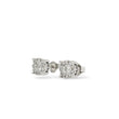 Load image into Gallery viewer, WHITE GOLD NATURAL DIAMONDS STUD EARRINGS
