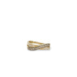 Load image into Gallery viewer, YELLOW GOLD LADY'S RING BAND WITH NATURAL DIAMONDS