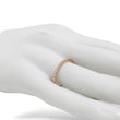 Load image into Gallery viewer, ROSE GOLD NATURAL DIAMOND ANNIVERSARY RING
