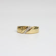 Load image into Gallery viewer, YELLOW GOLD MEN'S DIAMOND BAND