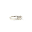 Load image into Gallery viewer, WHITE GOLD PRINCESS CUT PAST,PRESENT,AND FUTURE RING