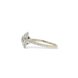 Load image into Gallery viewer, WHITE GOLD TWO ROW BEZEL NATURAL DIAMOND LADY'S RING