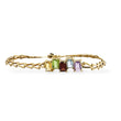 Load image into Gallery viewer, YELLOW GOLD NATURAL GEMSTONES BRACELET