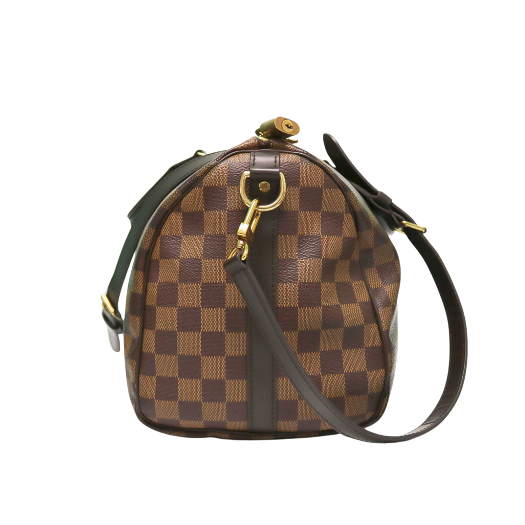 LOUIS VUITTON SPEEDY BANDOULIERE 30 DAMIER EBENE – Jewelry Banc