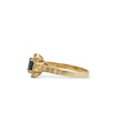 Load image into Gallery viewer, YELLOW GOLD LADY'S RING WITH SAPPHIRE STONE AND NATURAL DIAMONDS