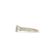 Load image into Gallery viewer, WHITE GOLD PAST PRESENT FUTURE LADY'S RING WITH NATURAL DIAMONDS