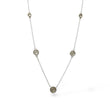 Load image into Gallery viewer, WHITE GOLD DIAMOND NECKLACE
