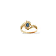 Load image into Gallery viewer, YELLOW GOLD LADY'S SAPPHIRE RING
