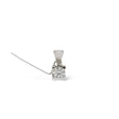 Load image into Gallery viewer, WHITE GOLD NATURAL DIAMOND PENDANT WITH NECKLACE