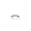 Load image into Gallery viewer, WHITE GOLD PRINCESS CUT PAST,PRESENT,AND FUTURE RING