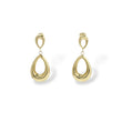 Load image into Gallery viewer, YELLOW GOLD TEAR DROP EARRINGS