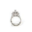 Load image into Gallery viewer, WHITE GOLD LADY'S DIAMON COCKTAIL RING