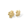 Load image into Gallery viewer, YELLOW GOLD CRISS CROSS EARRINGS