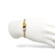 Load image into Gallery viewer, YELLOW GOLD NATURAL GEMSTONES BRACELET