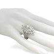 Load image into Gallery viewer, WHITE GOLD LADY'S DIAMON COCKTAIL RING