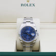 Load image into Gallery viewer, ROLEX DATEJUST 41 BLUE DIAL ROMAN NUMERALS