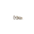 Load image into Gallery viewer, WHITE GOLD PAST PRESENT FUTURE NATURAL DIAMONDS LADY'S RING