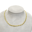 Load image into Gallery viewer, YELLOW GOLD WHEAT LINK NECKLACE