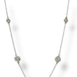 Load image into Gallery viewer, WHITE GOLD DIAMOND NECKLACE