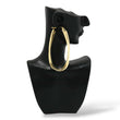 Load image into Gallery viewer, YELLOW GOLD TWO ROWS TWISTED HOOP EARRINGS