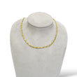 Load image into Gallery viewer, YELLOW GOLD WHEAT LINK NECKLACE