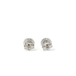 Load image into Gallery viewer, WHITE GOLD NATURAL DIAMOND STUD EARRINGS