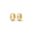 Load image into Gallery viewer, YELLOW GOLD SMOOTH HOOP EARRINGS