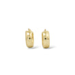 Load image into Gallery viewer, YELLOW GOLD SMOOTH HOOP EARRINGS