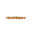 Load image into Gallery viewer, YELLOW GOLD ORANGE GARNET BRACELET