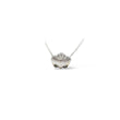 Load image into Gallery viewer, WHITE GOLD NATURAL DIAMONDS PENDANT WITH CHAIN