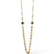 Load image into Gallery viewer, THREE TONE NECKLAVE WITH HEART PENDANT