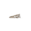 Load image into Gallery viewer, WHITE GOLD PAST PRESENT FUTURE NATURAL DIAMONDS LADY'S RING