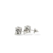 Load image into Gallery viewer, WHITE GOLD NATURAL DIAMONDS STUD EARRINGS