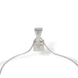Load image into Gallery viewer, WHITE GOLD NATURAL DIAMOND PENDANT WITH NECKLACE