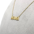 Load image into Gallery viewer, YELLOW GOLD MAMA NECKLACE