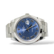 Load image into Gallery viewer, ROLEX DATEJUST 41 BLUE DIAL ROMAN NUMERALS