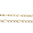 Load image into Gallery viewer, YELLOW GOLD FIGARO LINK CHAIN