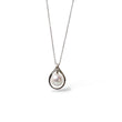 Load image into Gallery viewer, WHITE GOLD CULTURED PEARL PENDANT WITH CHAIN