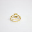 Load image into Gallery viewer, YELLOW GOLD ENGAGEMENT DIAMOND ENHANCER RING