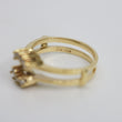 Load image into Gallery viewer, YELLOW GOLD ENGAGEMENT DIAMOND ENHANCER RING