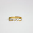 Load image into Gallery viewer, YELLOW GOLD CHANNEL SET WEDDING RING