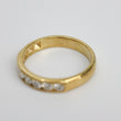 Load image into Gallery viewer, YELLOW GOLD CHANNEL SET WEDDING RING
