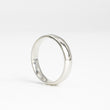 Load image into Gallery viewer, WHITE GOLD ART CARVED LADY'S WEDDING BAND
